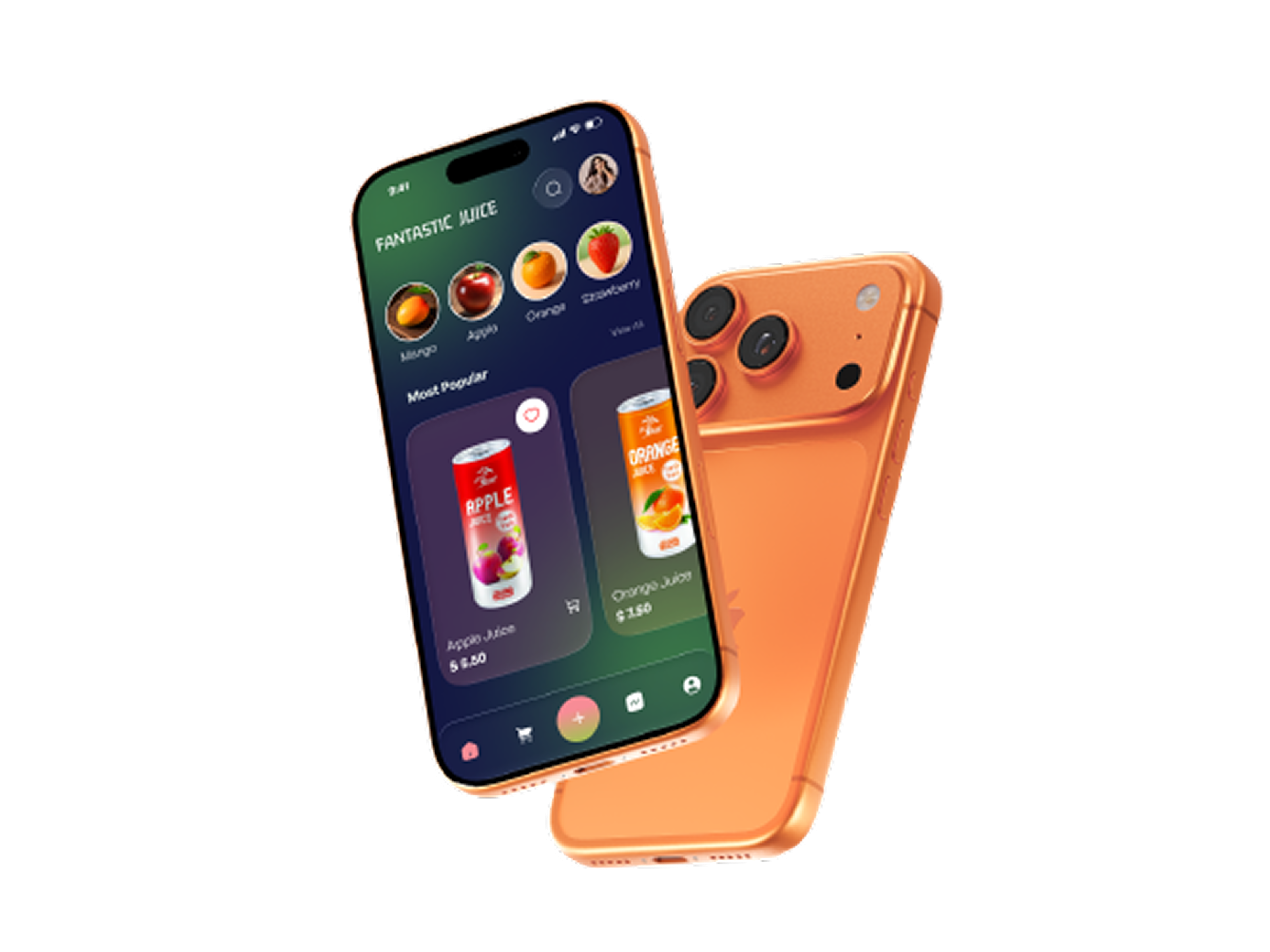 Delivery UI Concept for mobile branding colorful delivery app ecommerce food fruit health interface juice juice bar mobile app order app product design shop tasty ui ux