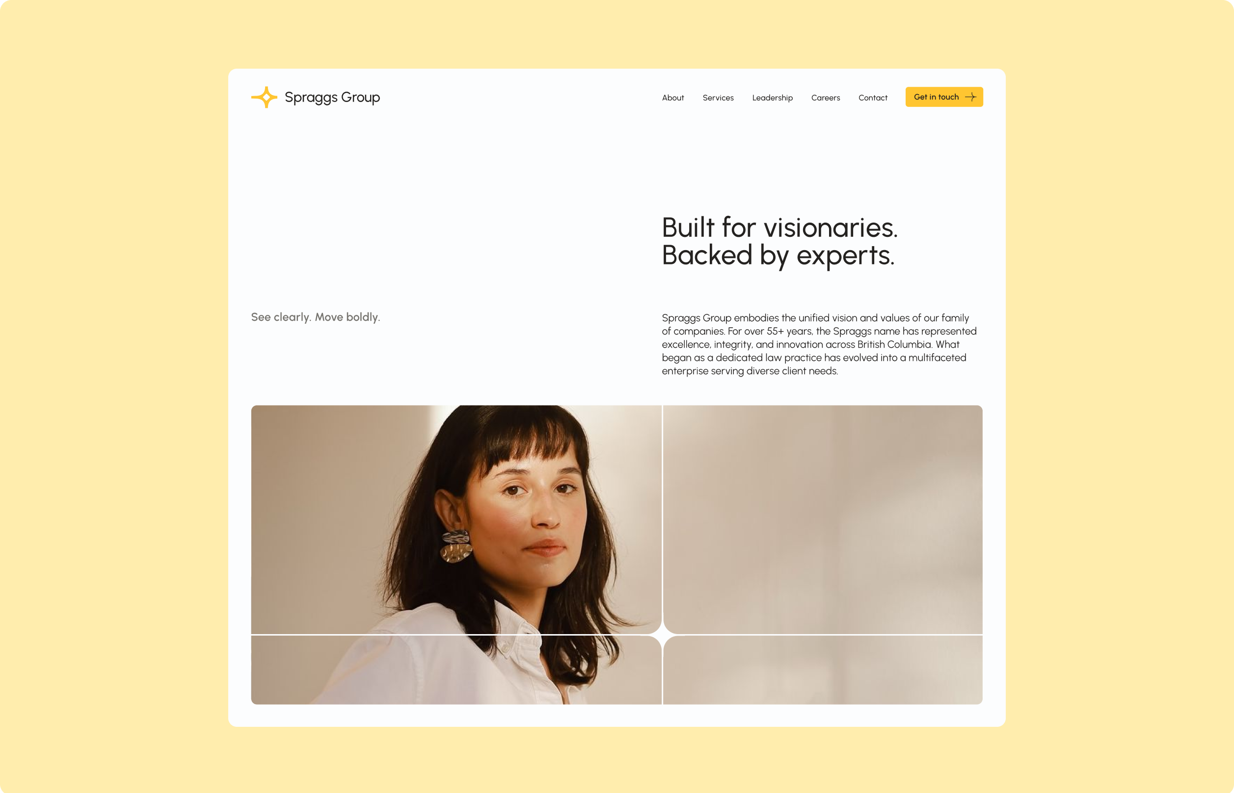 Website Design for a Refined Law Consultancy