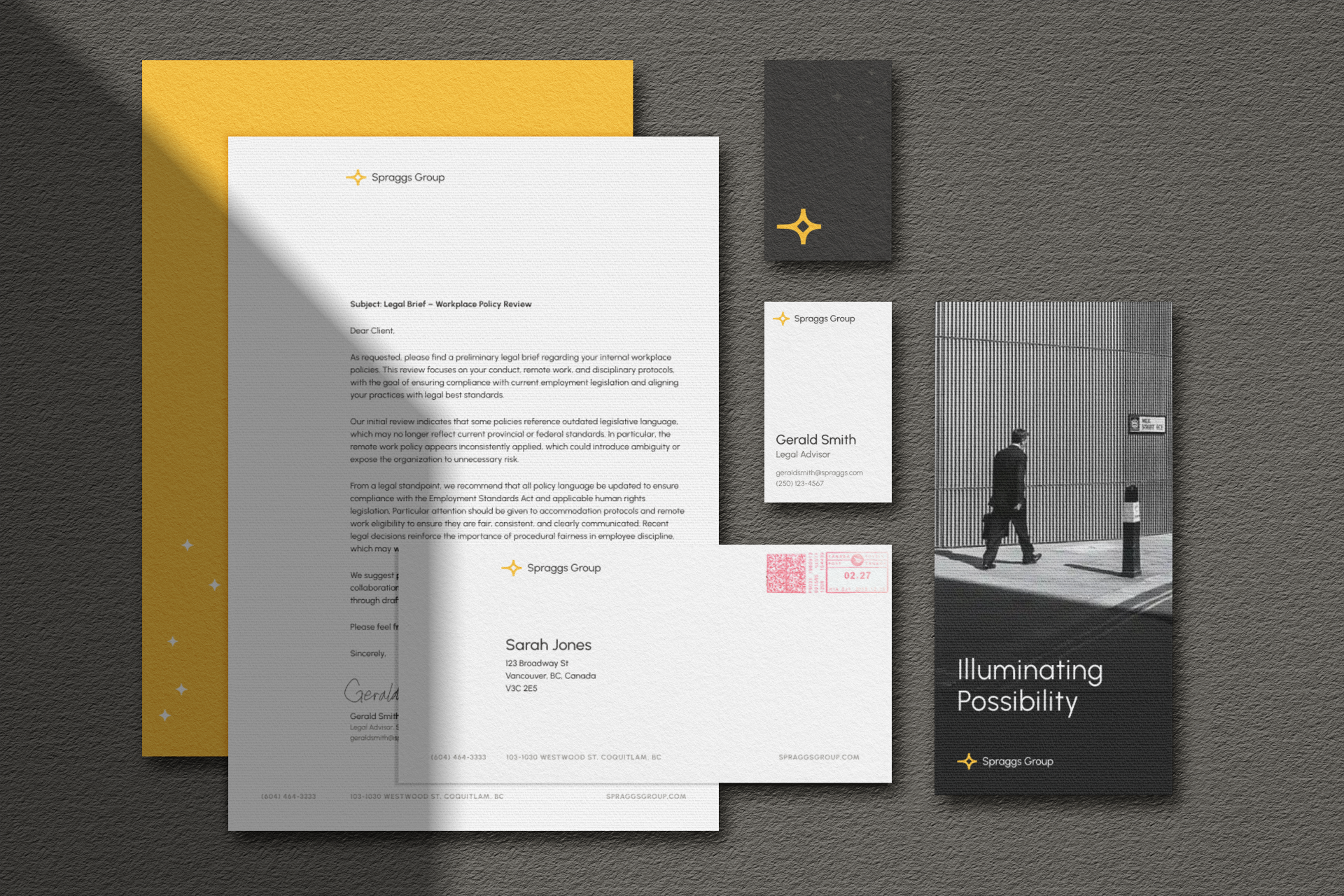 Refined Law Branding & Visual Identity