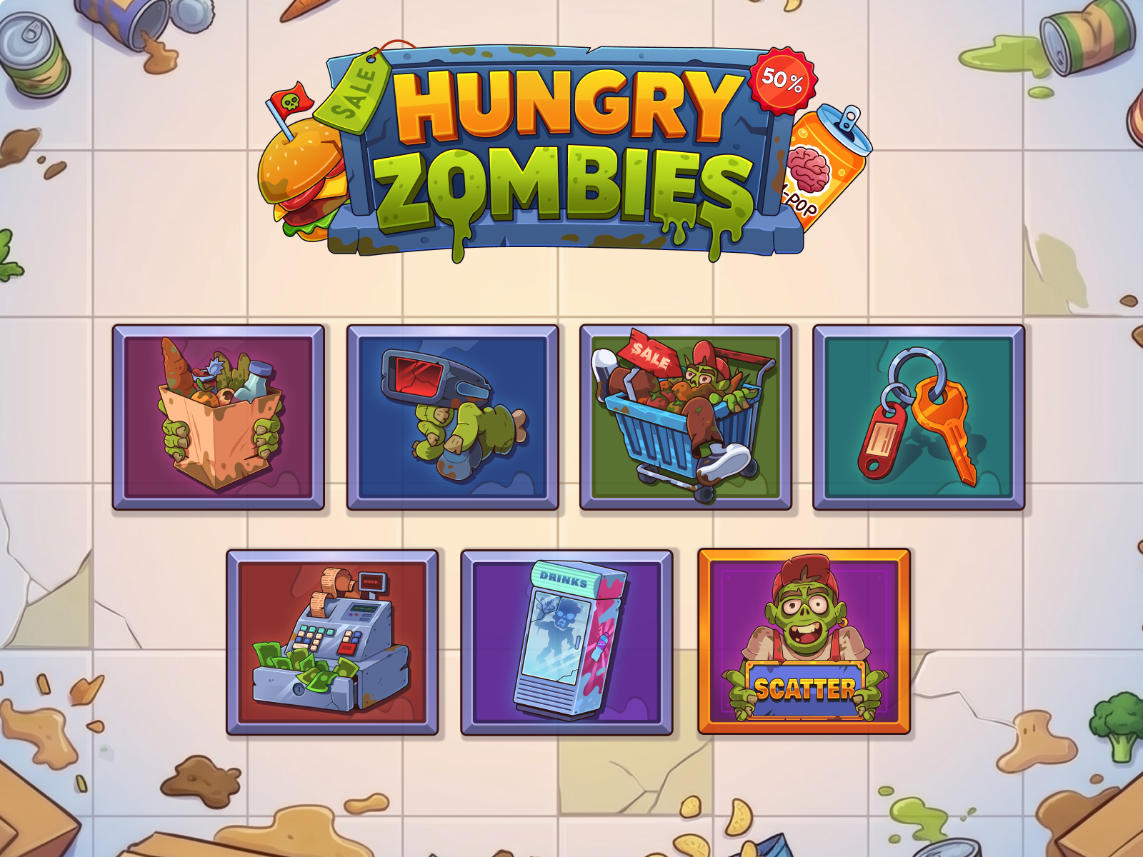 Example of Slot Game Art & Symbols Design