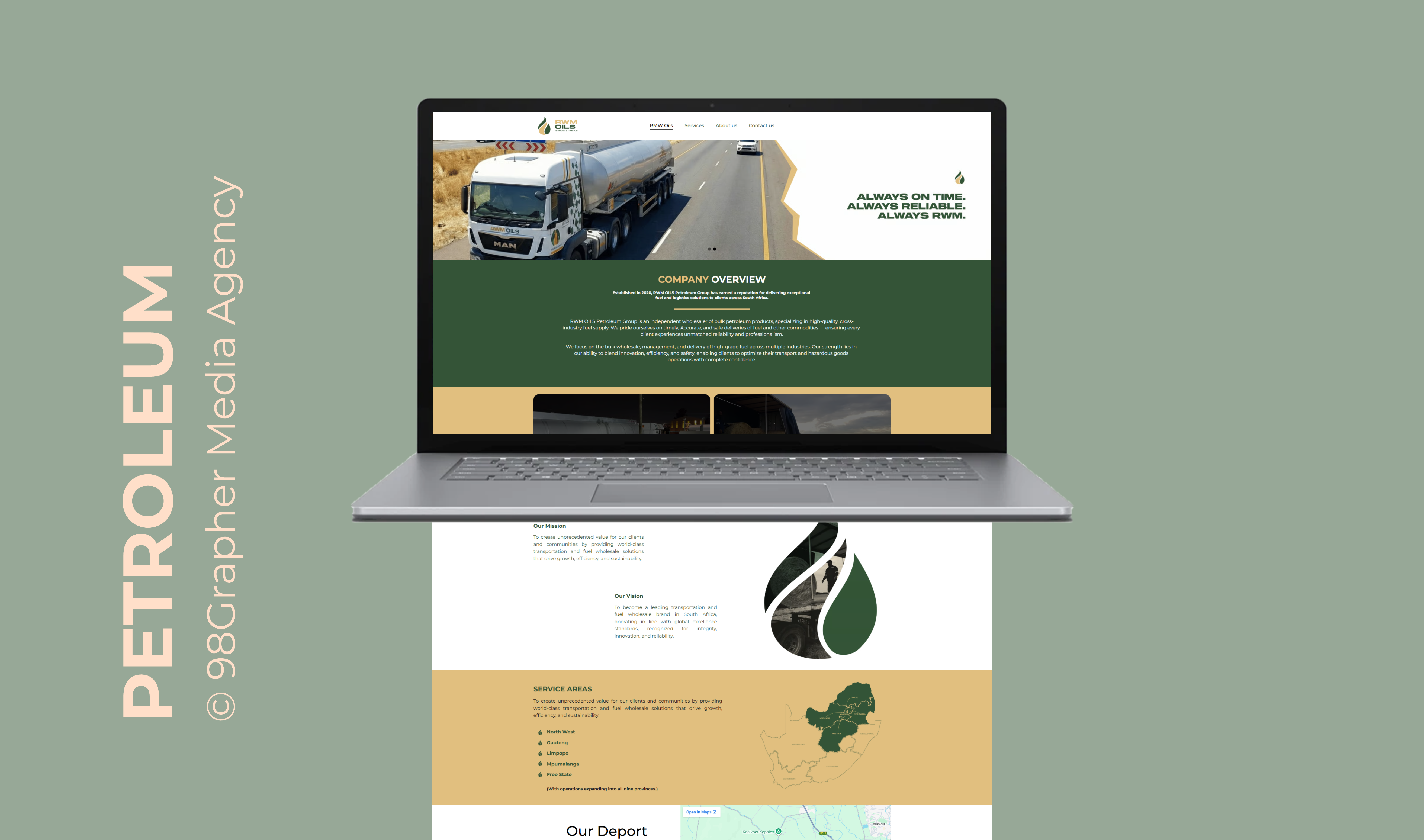 Petroleum Website Coming Soon | RWM Oils