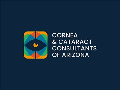 Cornea & Cataract Consultants of Arizona branding graphic design logo