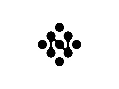 N Letter — Cybersecurity & Network Intelligence Logo Design abstract logo cyber security data security digital security futuristic logo geometric logo letter logo logo logo design logo inspiration minimal logo modern logo n n letter logo networking neural nodes nodes startup tech logo visual identity