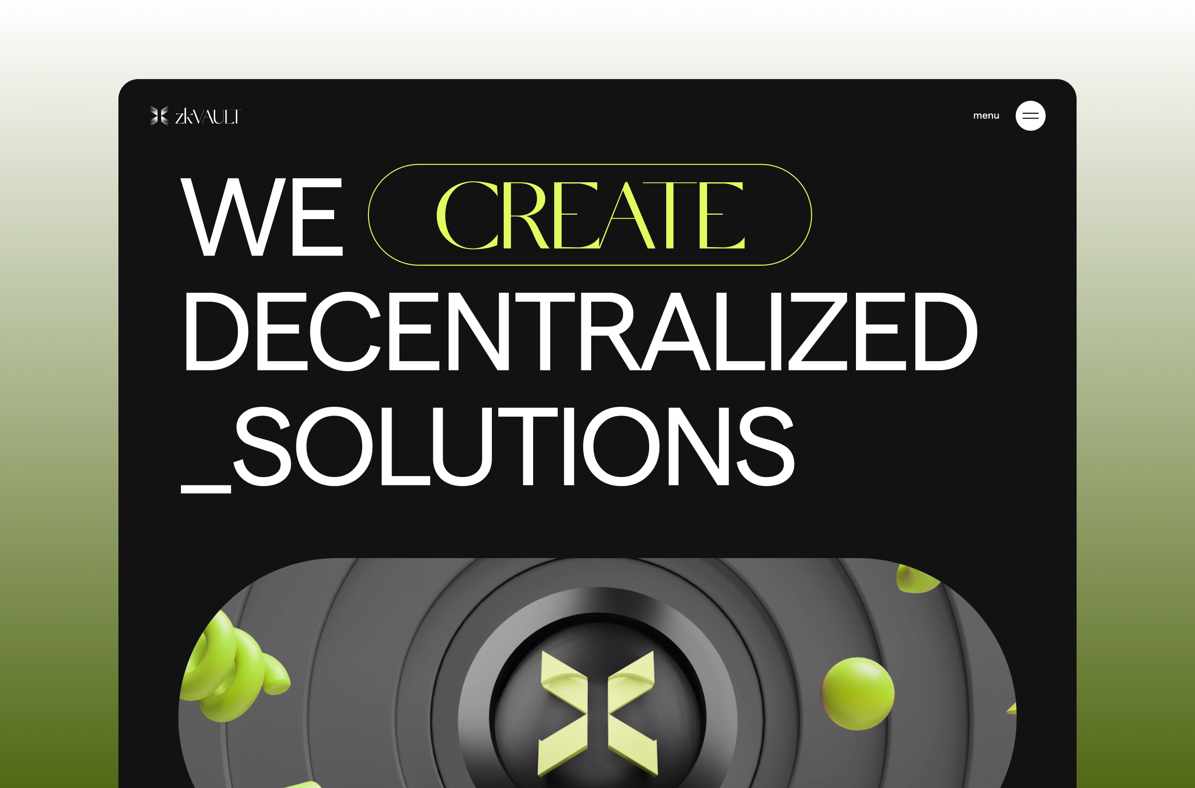 zkVAULT blockchain branding crypto landing pages ui ui trending website design