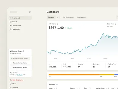 Balance overview app asset allocation balance chart dashboard finance app ui flat holding table investment analytics minimal net worth performance graph portfolio dashboard saas shadcn shadcnui tailwind wealth dashbaord