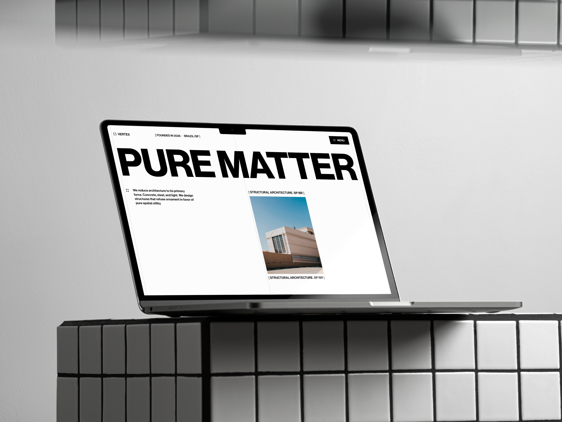 VERTEX - Brutalist Architecture Concept