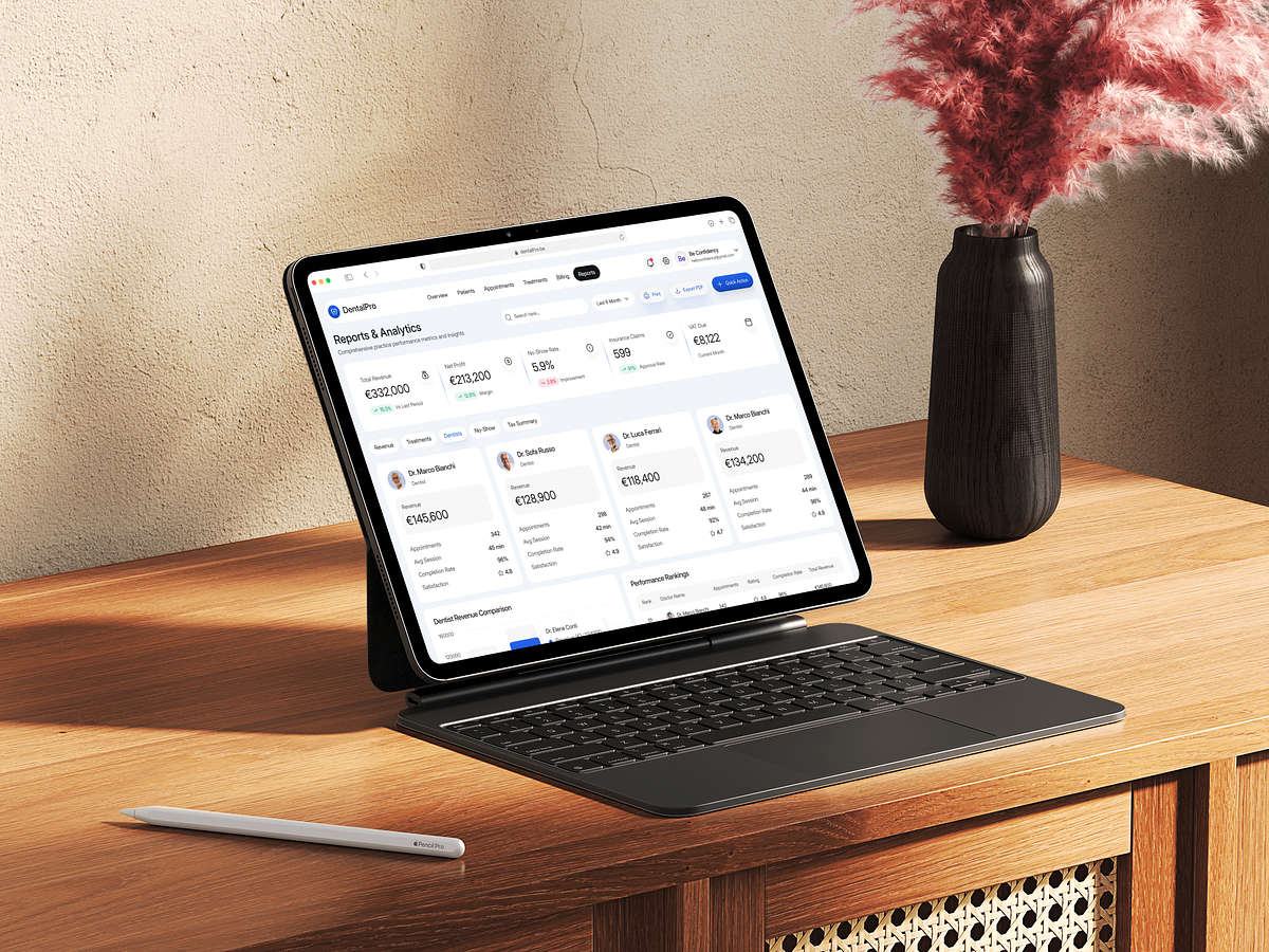 DentalPro — Dentist Performance & Revenue Insights Image 4