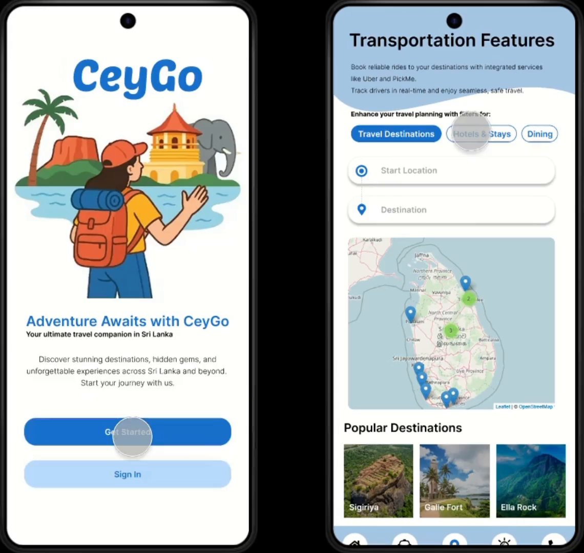 Travel Destination Planner APP