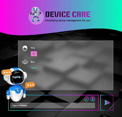 Modern AI Chat Bot Interface Design