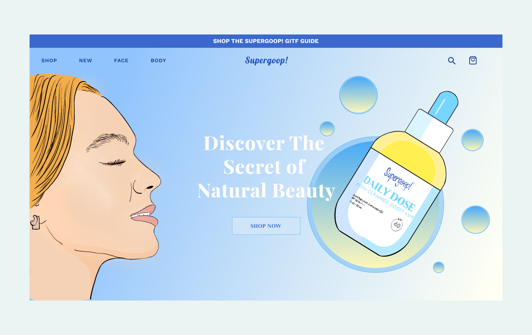 018- NATURAL COSMETICS WEBSITE 🧖‍♀️🧖‍♂️
