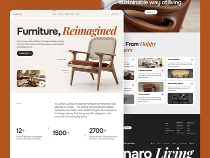 Furniture Landing Page