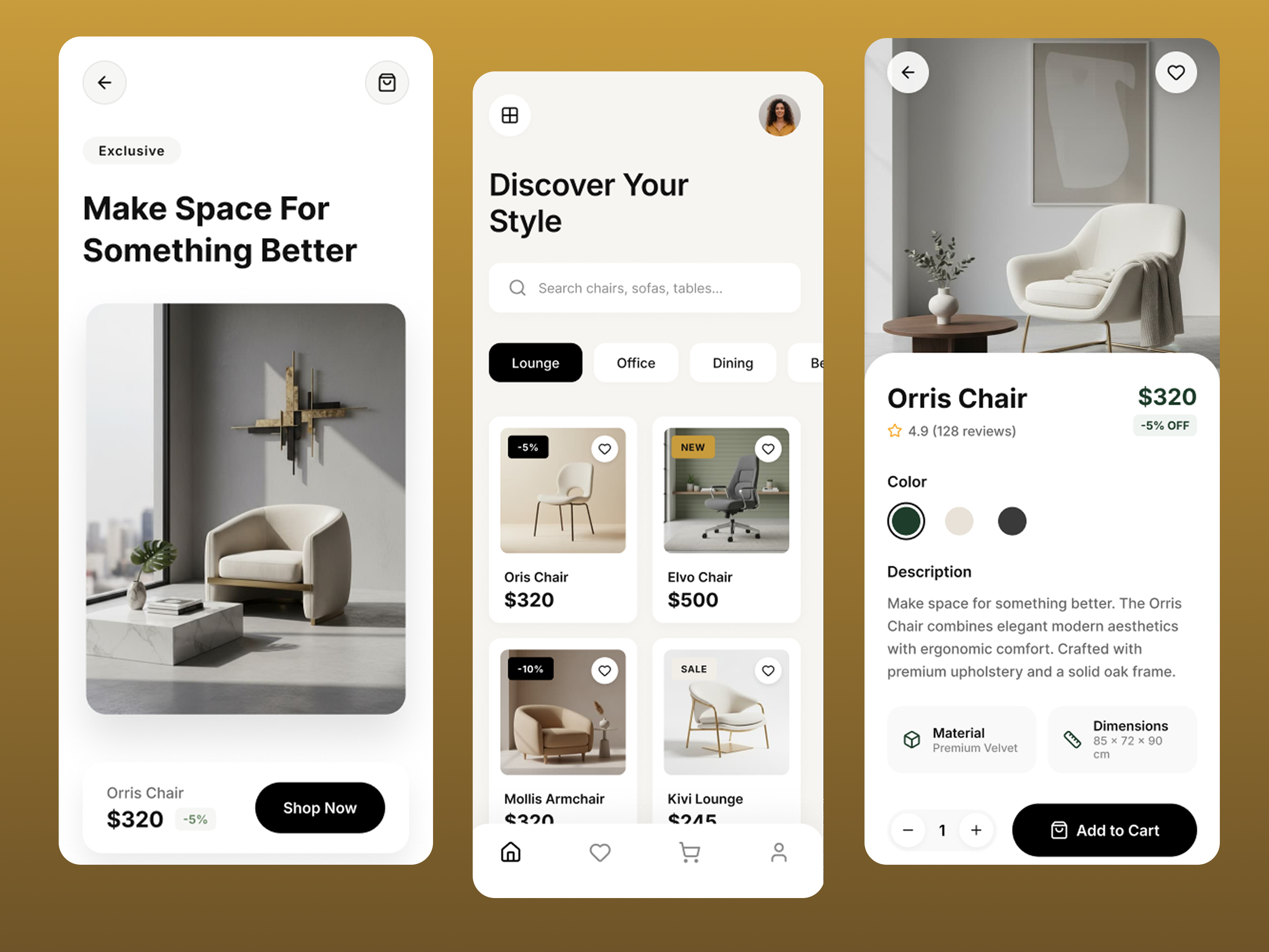 Example of UI/UX Design For App