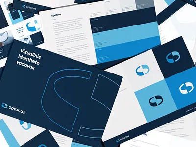Optonas - Visual Identity branding design graphic design identity inspiration logo minimal mockup modern presentation ui ux web design