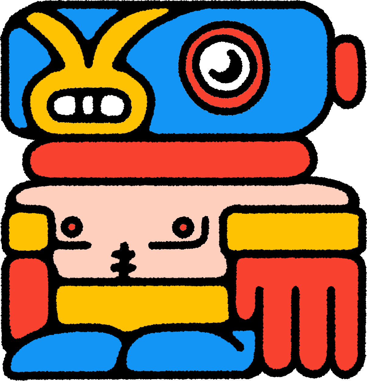 BLOCKAI ❘ NFT Character Illustrations Part 3. bitcoin block blockchain cartoon character design collection crypto digital art emote ethereum illustration mascot minimalist nft nft art sas square tcg tech web3