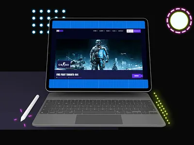 BigMax - eSports & Gaming Template dark theme digital game esports gaming html template tournament ui videogame