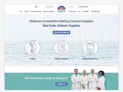 AAMedical website design web design webdesign website website design