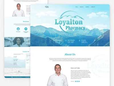 Loyalton Pharmacy website design web design webdesign website website design