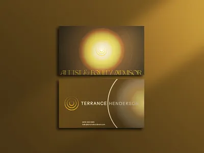 Terrance Henderson Print branding graphic design logo