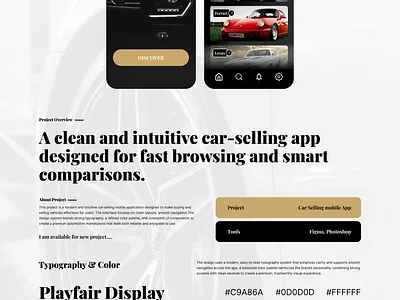 Car Selling Mobile App Design branding creative css design graphic design illustration logo ui