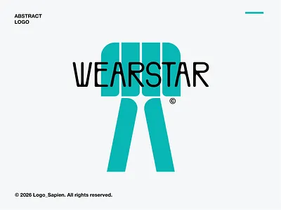WEARSTAR / LOGO 2026 2026 branding design graphic design illustration logo minimal logo star vector wear