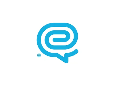 Spiral Chat m branding bubble chat clip conversation design dialogue geometry graphic design icon line logo mark minimal minimalism simple speak spiral talk talking