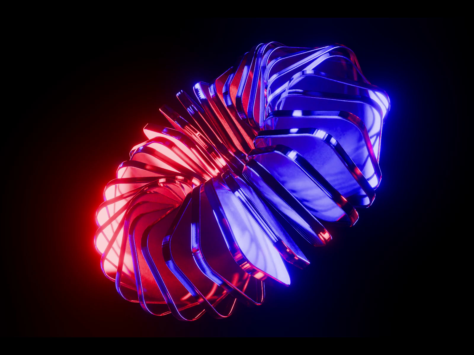 Neon Spiral