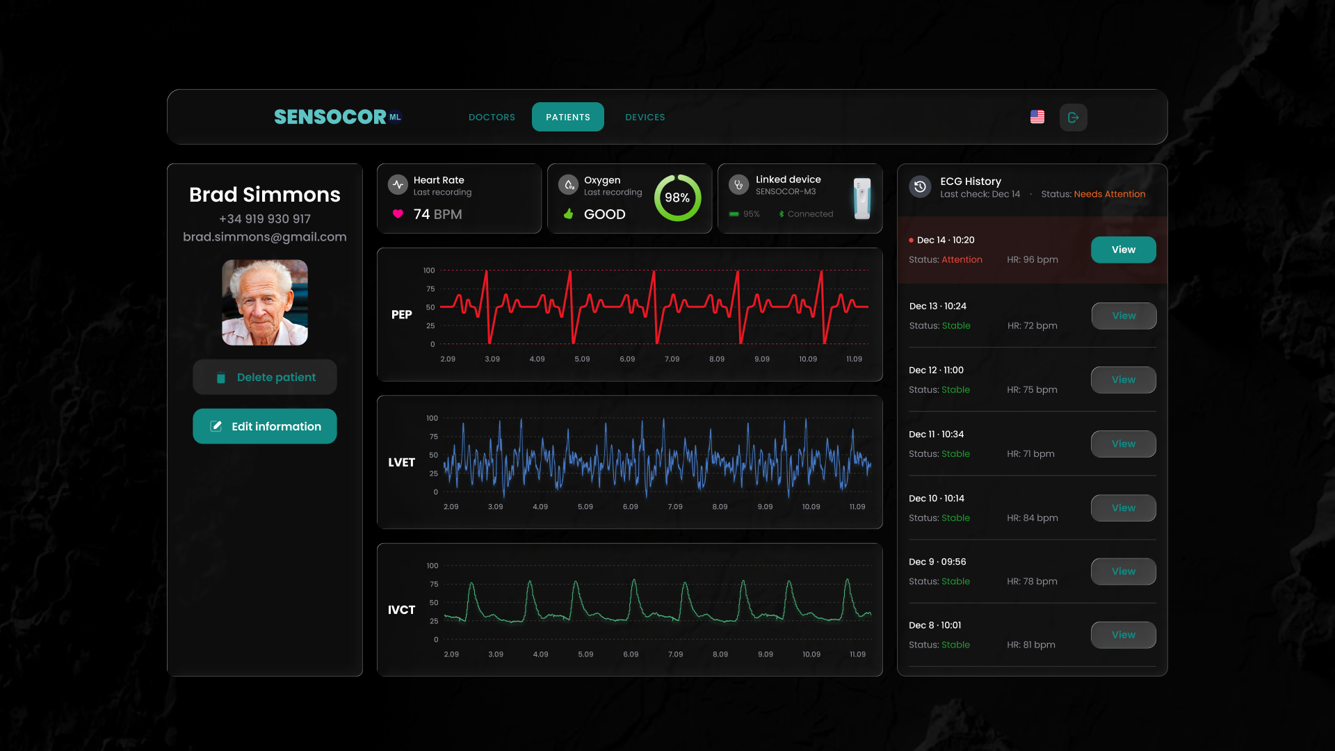 Example of Healthcare Mobile & Web App UX/UI Design