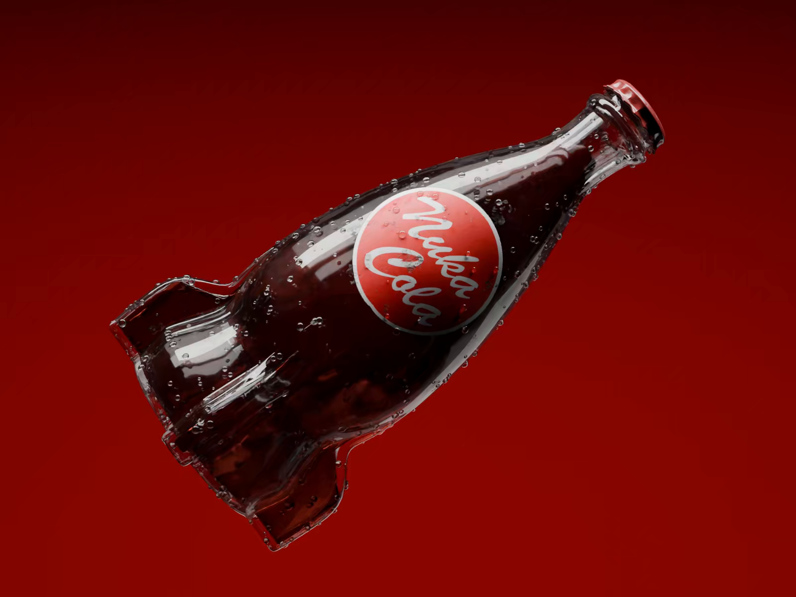 Fallout Nuka-Cola Bottle Design