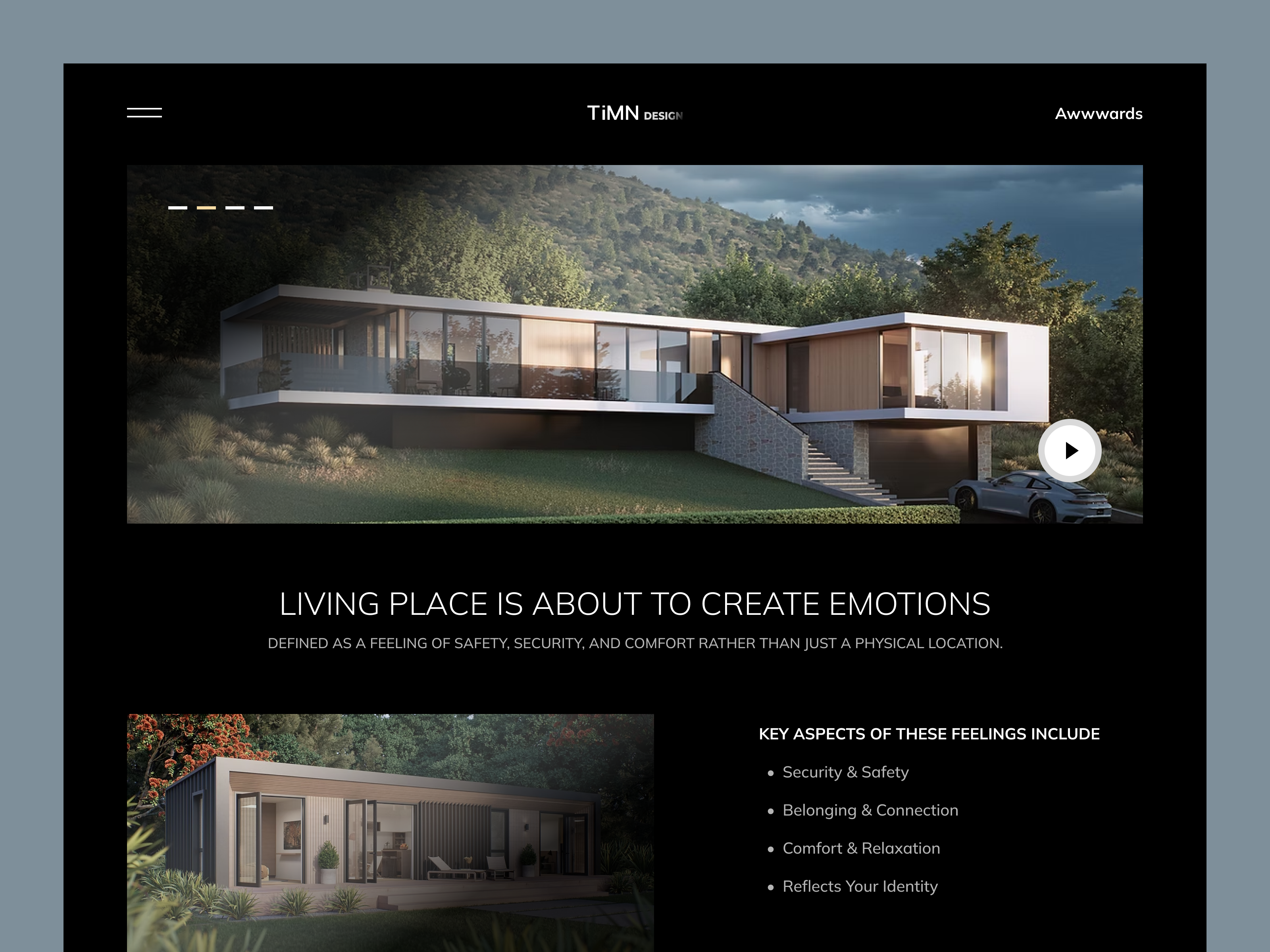 Real Estate Web Design clean corporate website minimal minimalistic modern web real estate real estate website ui ux web web design website