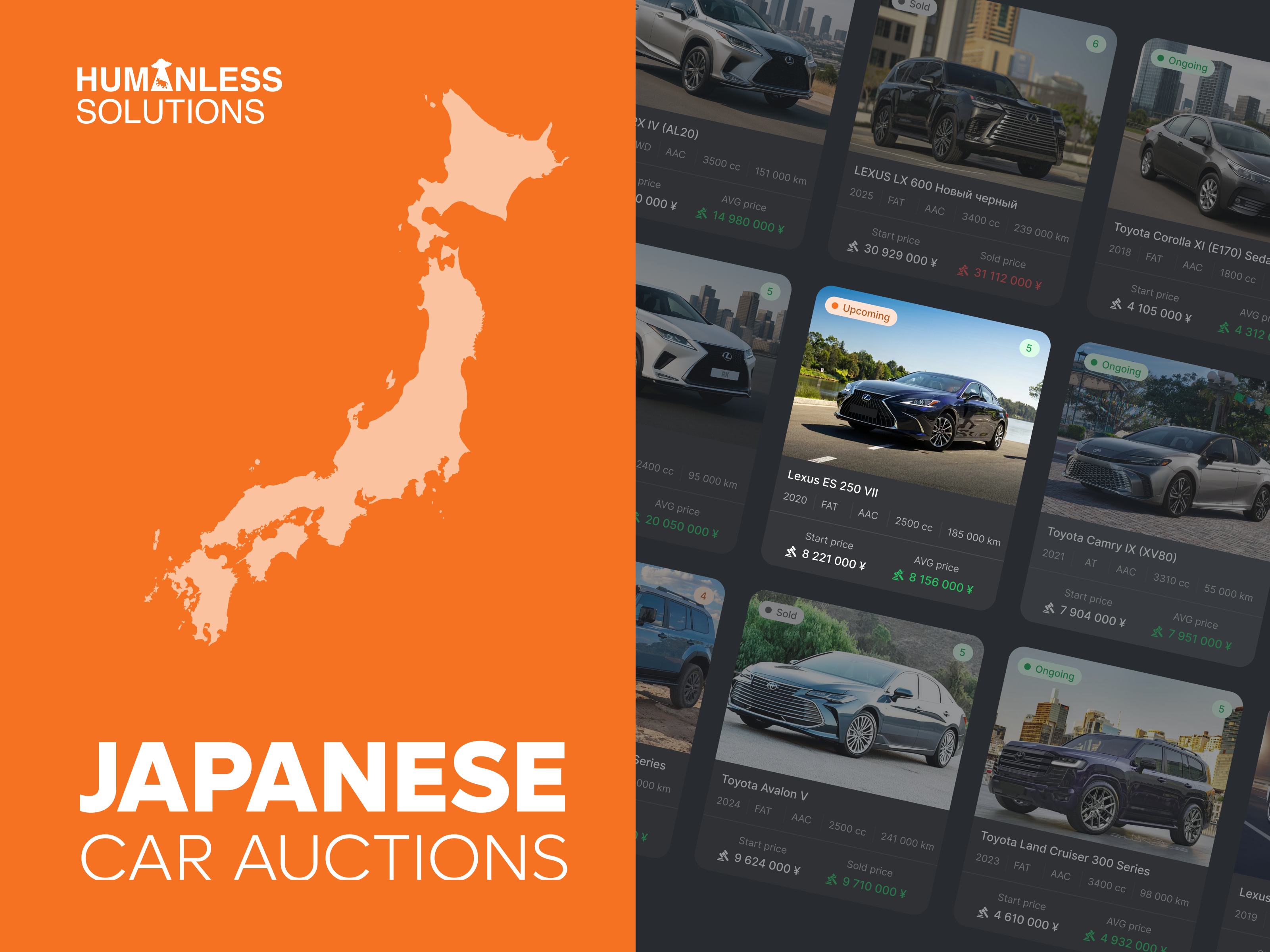 Car Auction System | Kaizen Cars auctions car delivery logistic ui ux