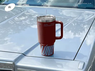 😍 Tumbler Bottle Mockup On A Car 40 oz tumbler mockup adobe photoshop ai cup mockup free free mockup freebies graphic design mockup mug mockup packaging mockup psd quencher mockup stanley tumbler mockup thermos mug mock up travel bottle mockup travel mug mockup tumbler mockup