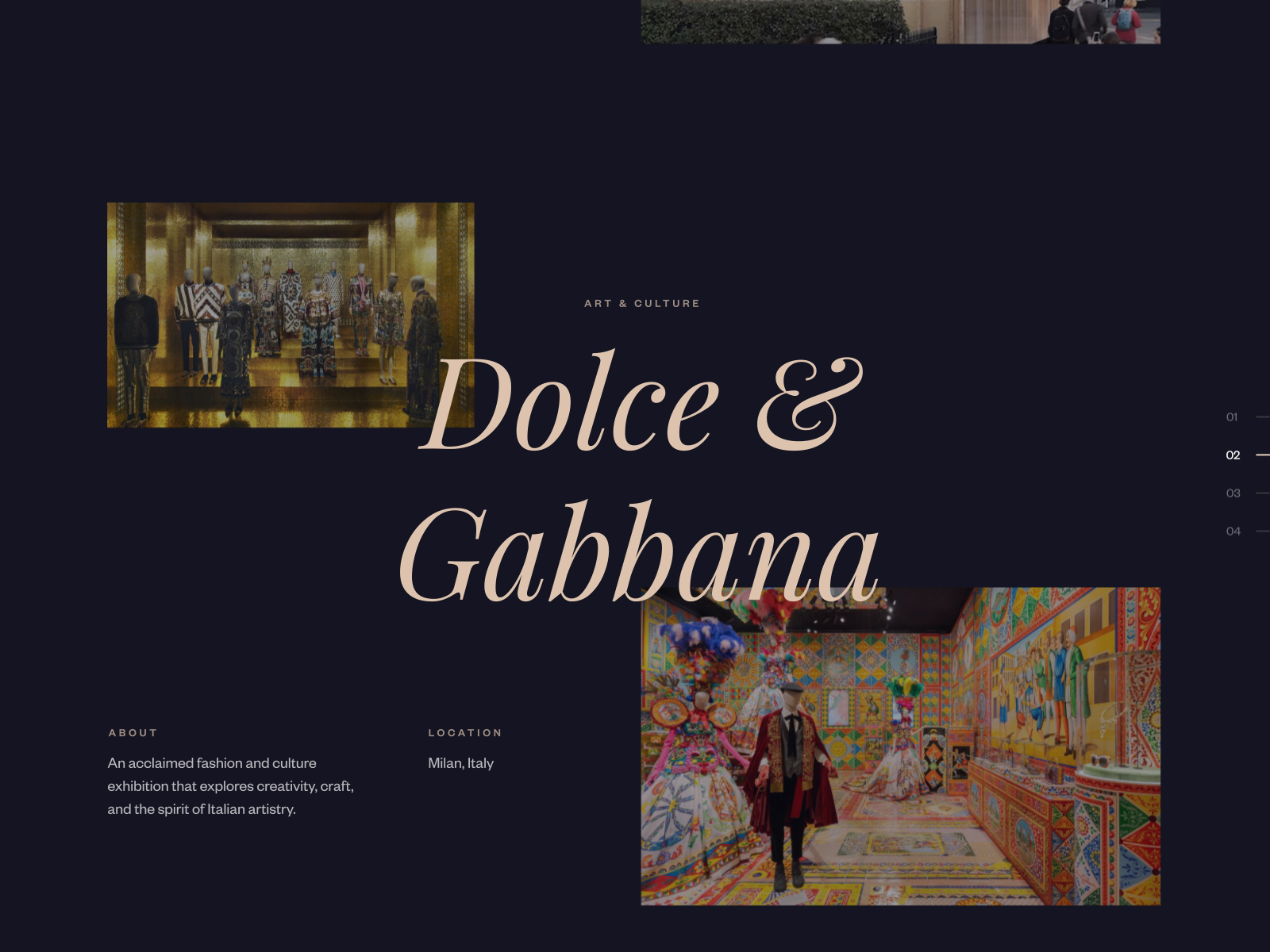 Luxury Portfolio - Animation