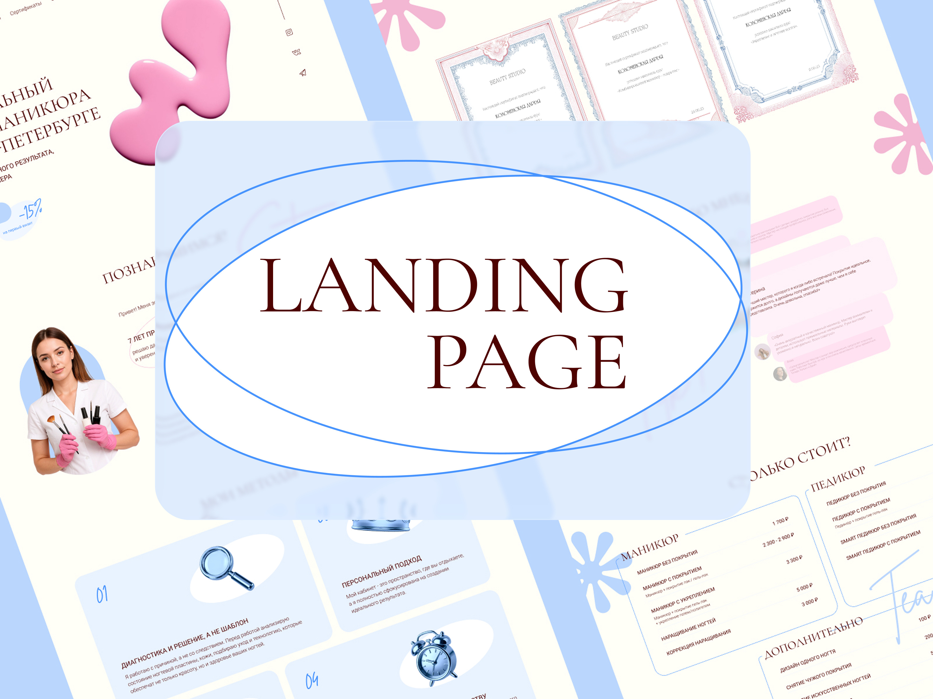 Landing page | The manicure master
