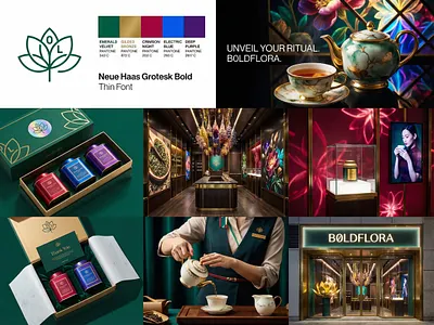 BOLD FLORA | Unveil Your Ritual by Up-Brands™ bold flora botanical branding brand identity branding bx cx design flagship store graphic design logo luxury branding modern luxury packaging design retail design ritual design sensory design upbrands visual identity wellness branding