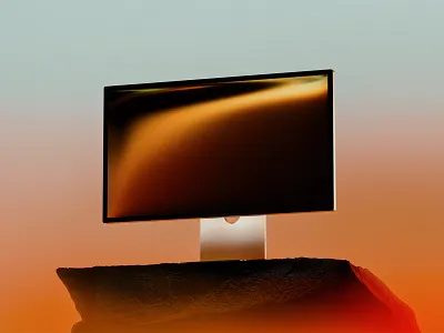 Apple Studio Display and Pro Display XDR mockups by Ply 3d 3d mockup branding design graphic design illustration logo mockup ui