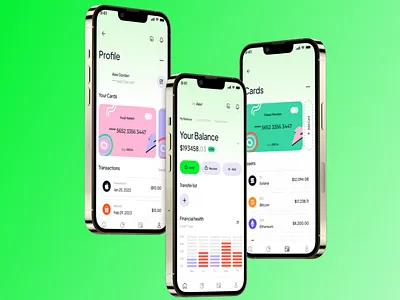Fintech Mobile App | Banking UI/UX Design app design app ui banking app clean design crypto app dashboard digital banking figma finance app fintech mobile app design mobile ui modern ui product design ui design uiux user experience user interface ux design wallet app