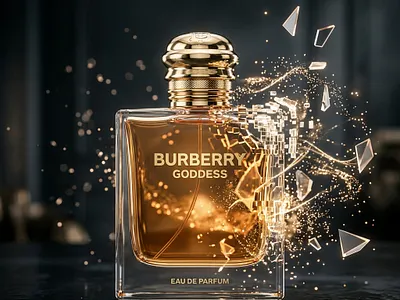 Burberry Goddess: Ethereal Essence branding frangipane design graphic design logo motion graphics product design visual art