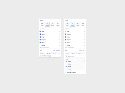 Customize DataGrid app data grid data table shadcn shadcnui