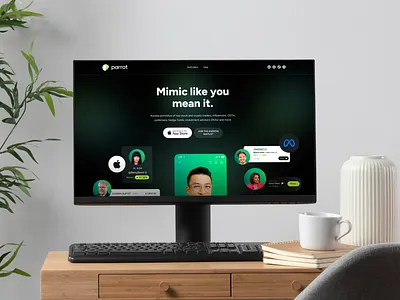 Mimic investing Website design app design finance fintech fintech landing page investing website investment platform landing page mimic trade modern website saas trading trading website wallet app web design website design