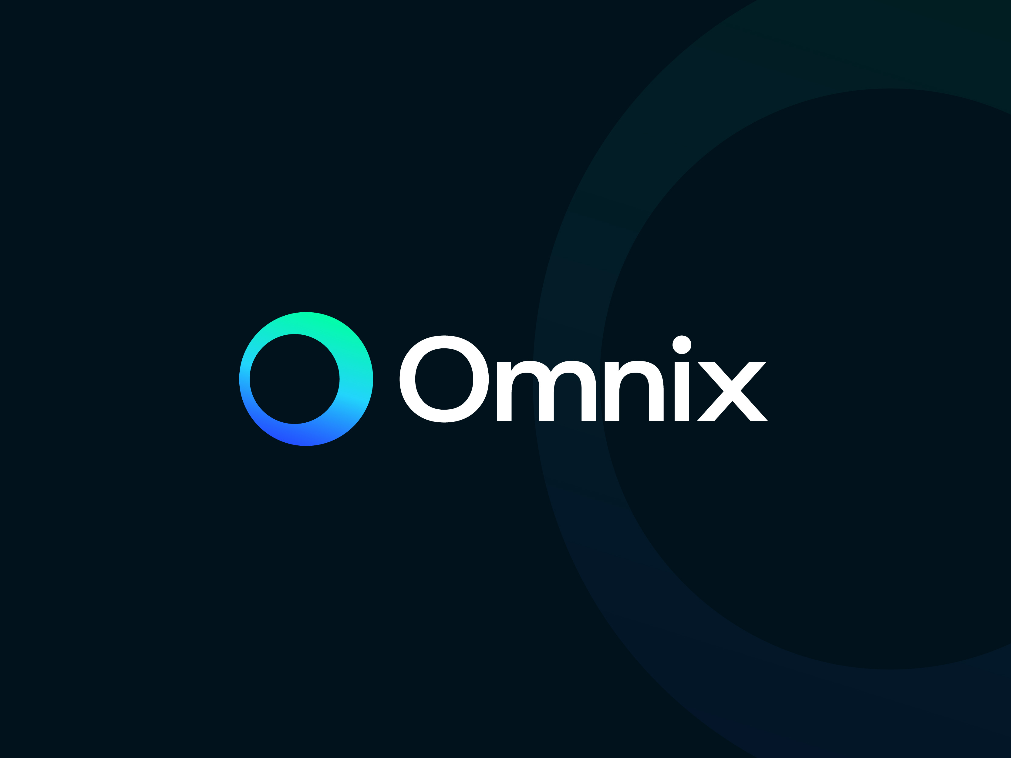 Example of O Modern Logo Design, O Letter Logo Design