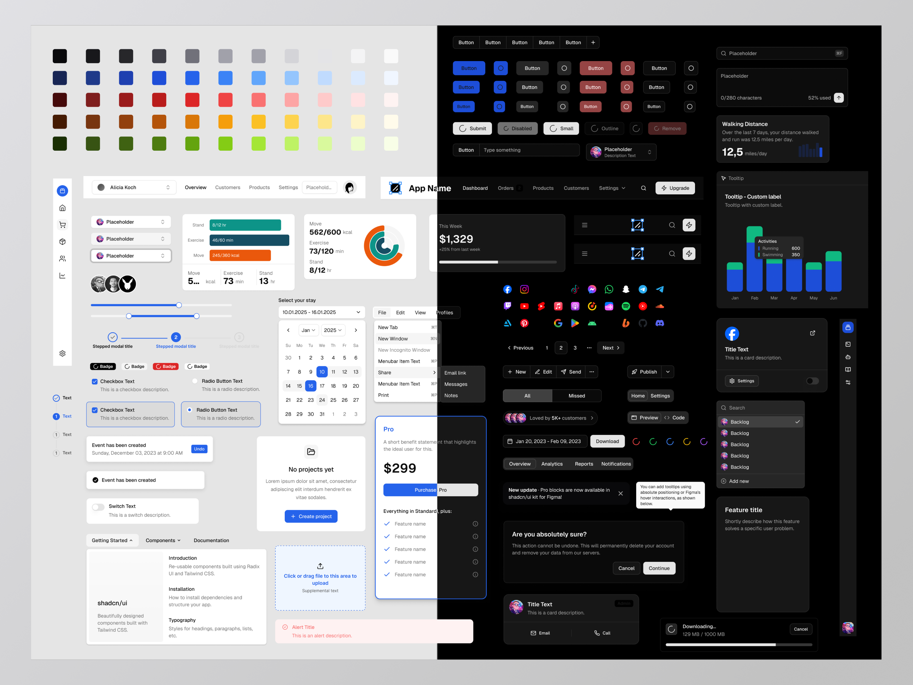 Design System Starter Package brand branding design design system ui ui design user interface design