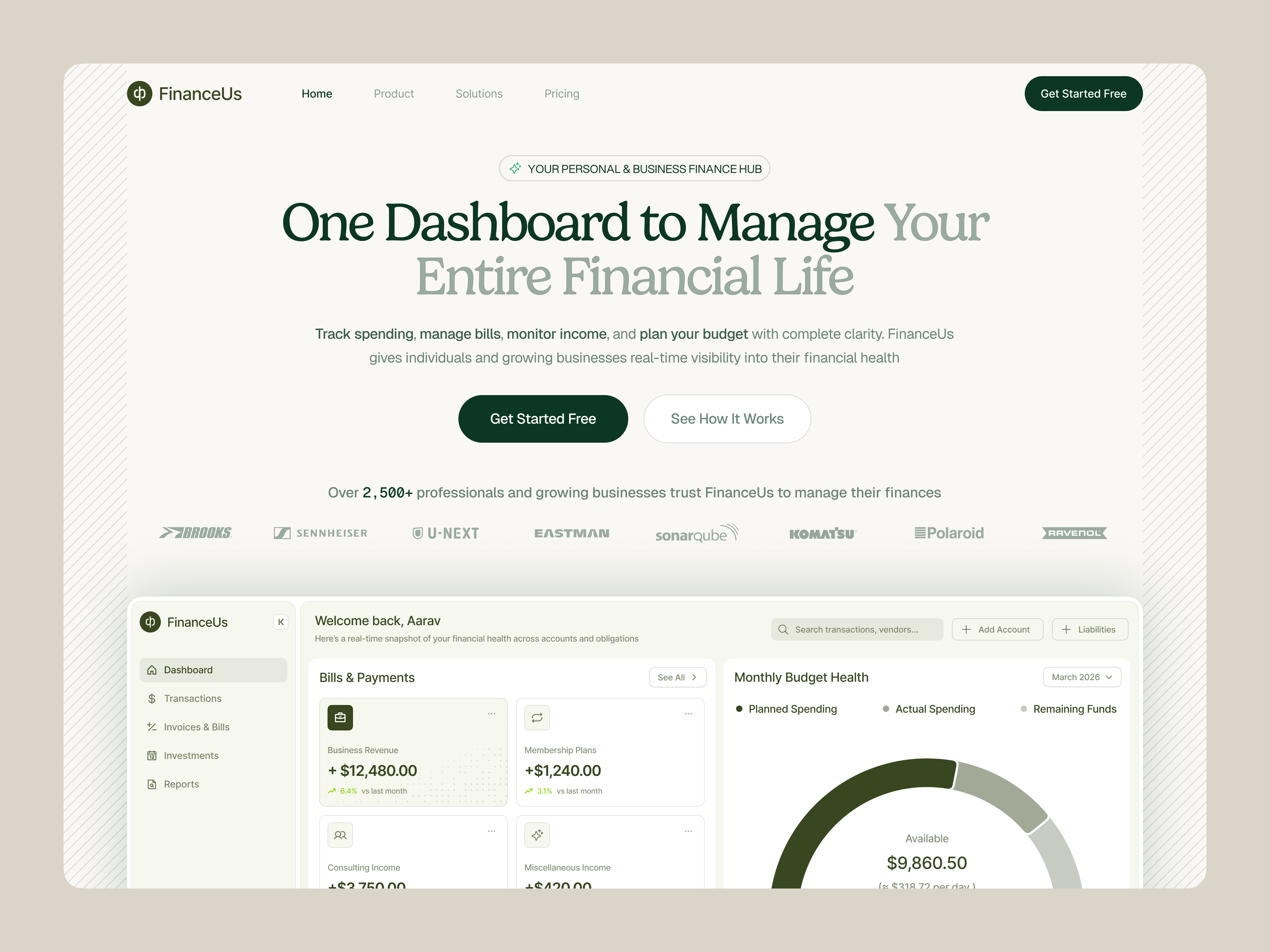 Fintech SaaS Website Hero Design b2b dashboard fintech header hero design hero section inspiration interface landing page product design saas design saas landing page startup ui web app web design website design website redesign wingly