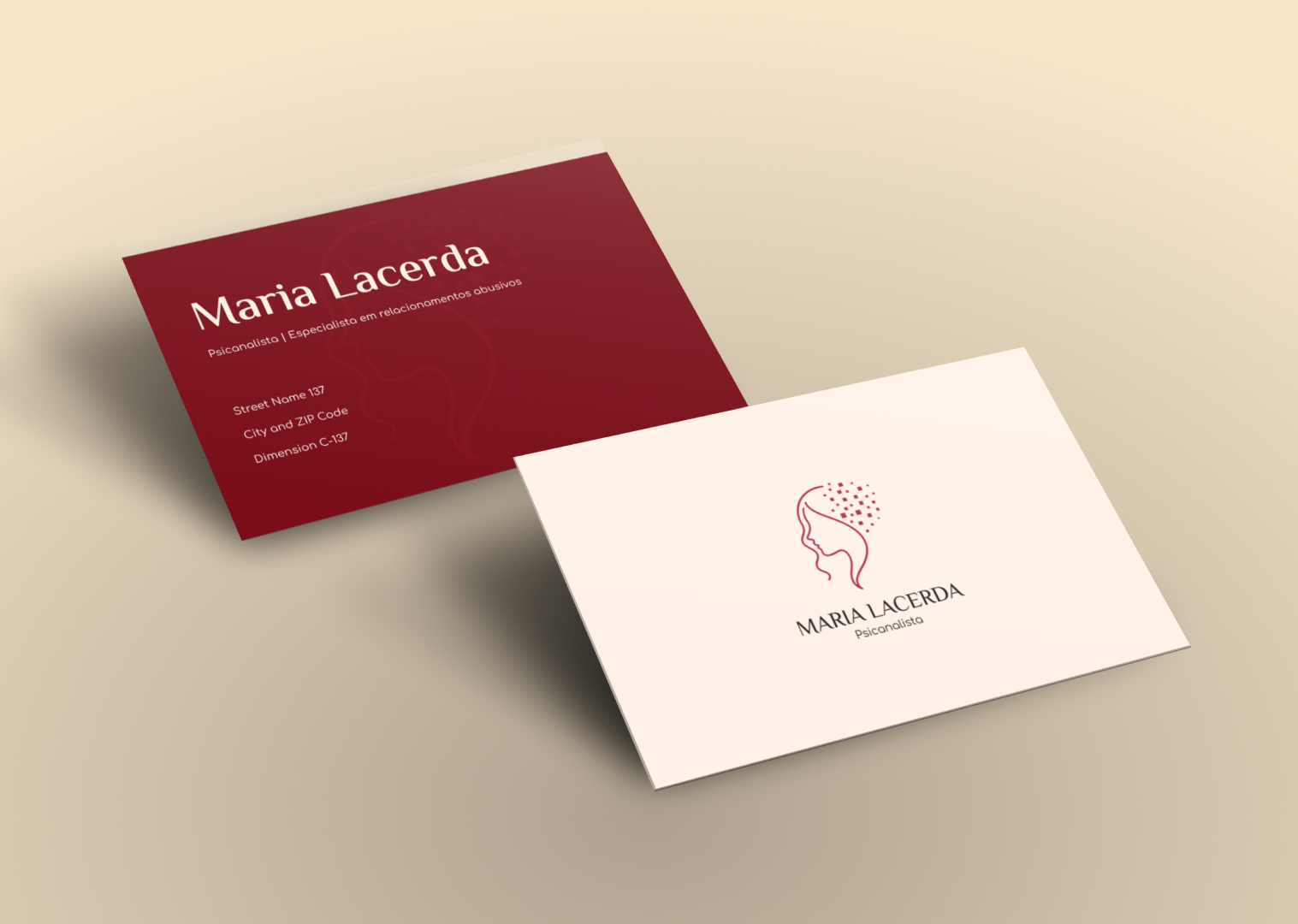 Branding - Maria Lacerda Psicanalista branding colors health logo mockup psicanalista typography visual id