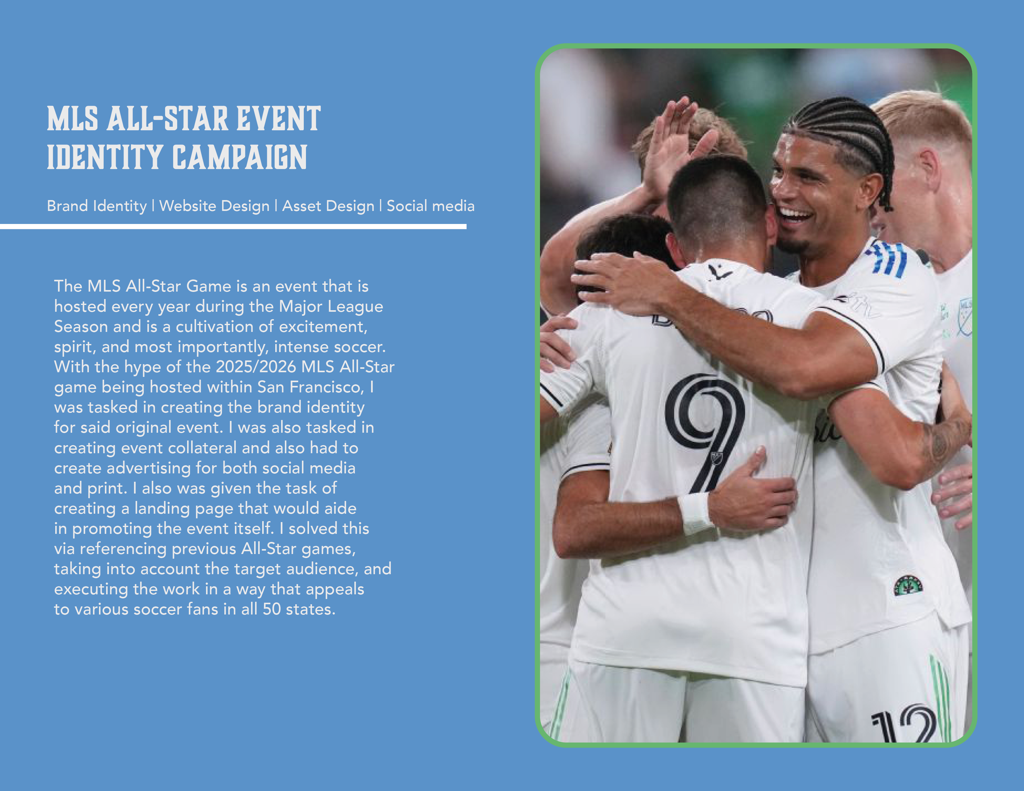 MLS All-Star Event Identity Campaign