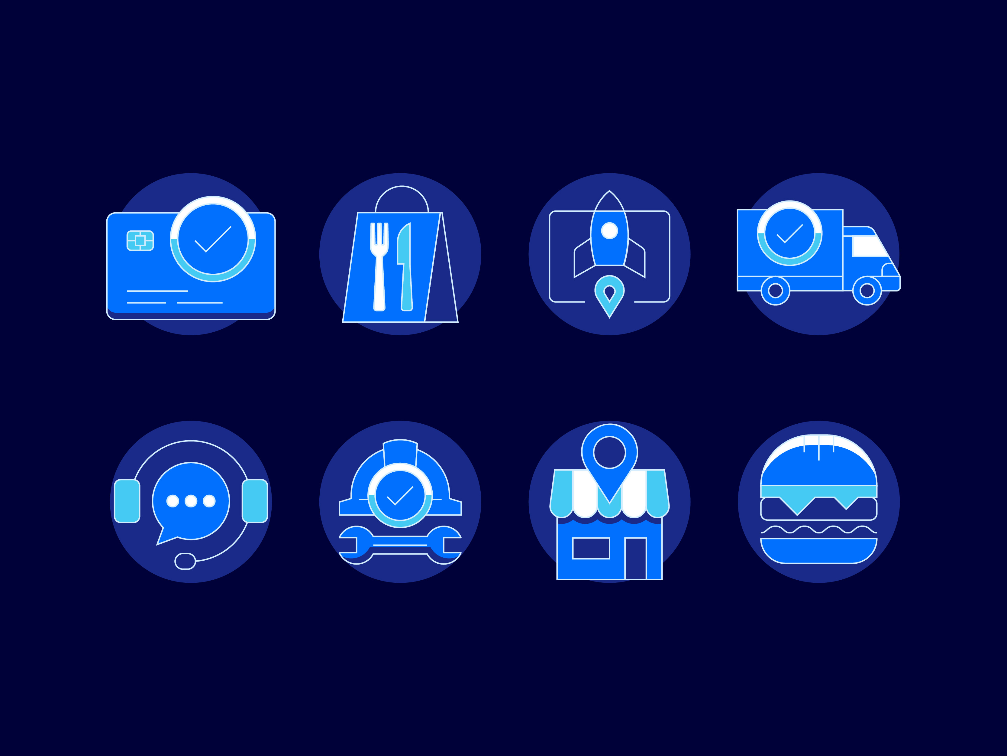Example of Illustrated Icons
