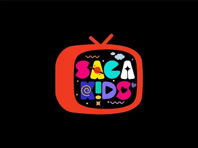 SAGA KIDS branding graphic design logo