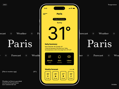 Mobile | Weather app android animated animation app design desire agency forecast graphic design interface ios meteorology mobile mobile app mobile interface mobile ui motion motion design motion graphics ui weather