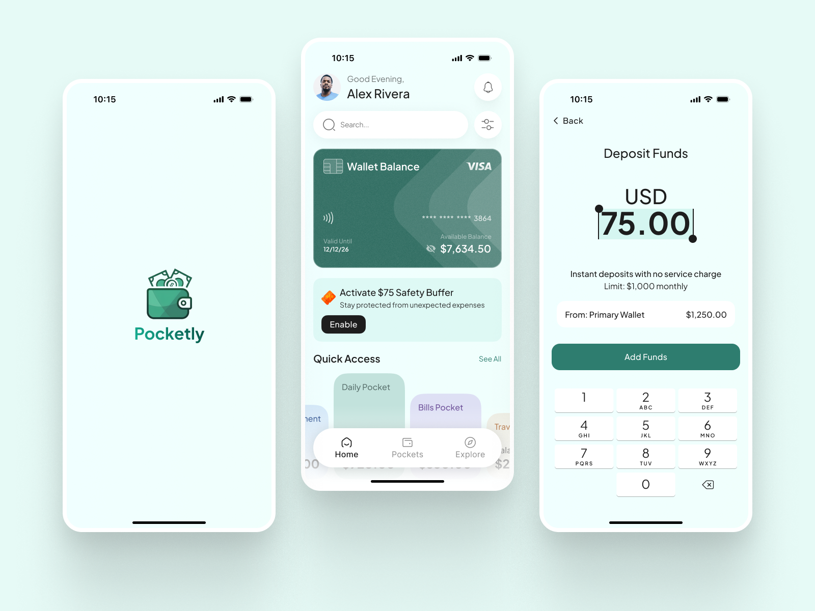 Smart Money Management App android app app design budgeting app card design digital product digital wallet finance app financial technology fintech interaction design interface design minimal design mobile app mobile ui money management product design ui design user experience user interface ux design