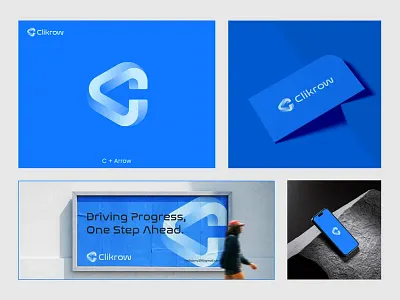 Letter C Arrow Logo, Modern Logo Design arrow logo brand identity branding c arrow logo c logo logo logo design modern logo