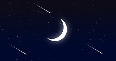 Blue Night Sky Illustrator alexjr alexjr977 art design graphic design illustration motion graphics wallpaper